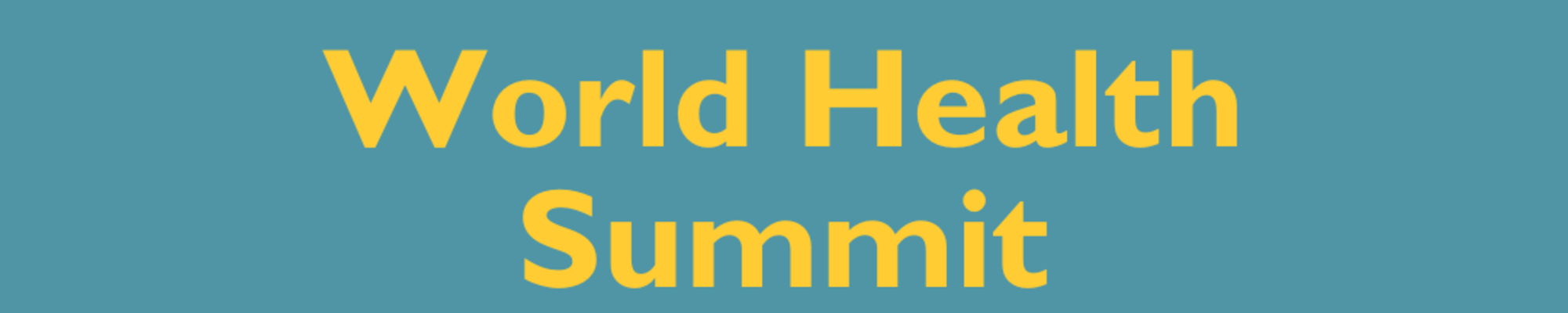 World Health Summit